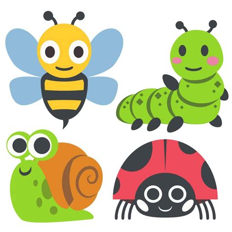 Wall Sticker Emoji Insects | wall-art.com