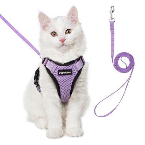 rabbitgoo Cat Harness and Leash for Walking, Escape Proof Soft ...
