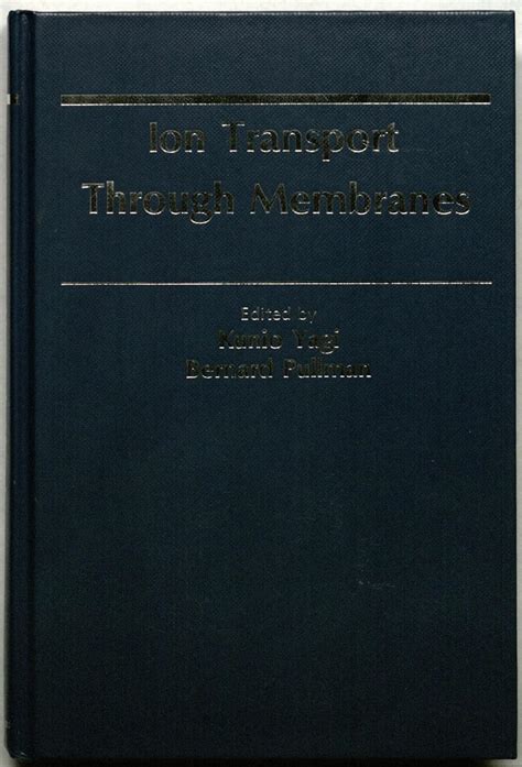 Buy Ion Transport through Membranes Book Online at Low Prices in India ...