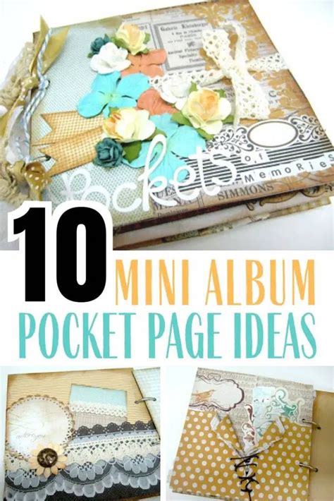 Image result for Pocket Page Mini Album Tutorial