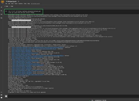 Openai Whisper Command Line 的图像结果