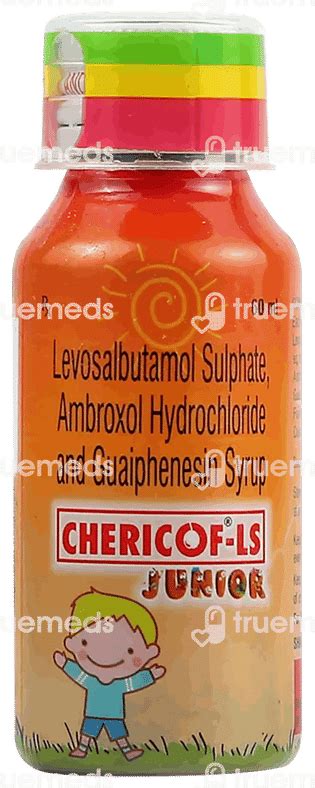Chericof Ls Junior Syrup 60 Ml - Uses, Side Effects, Dosage, Price ...