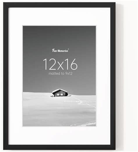Amazon.com - Fun Memories 12x16 Picture Frame, Display Pictures 9x12 ...
