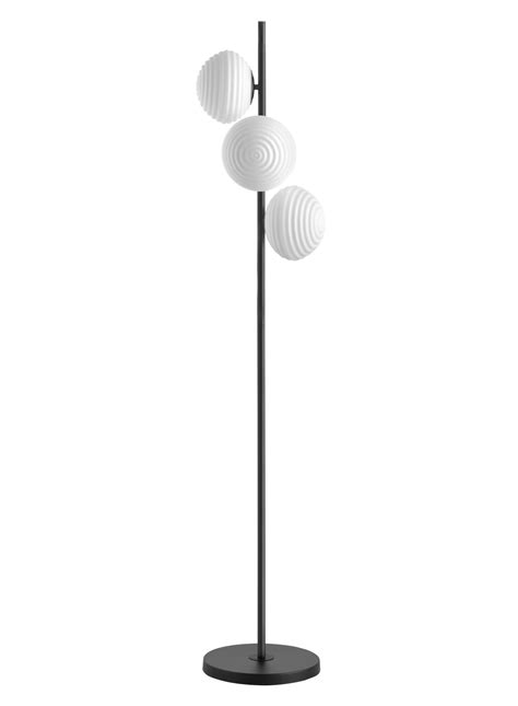 Ciao 3 Bulb Floor Lamp Black - Pieces.ie