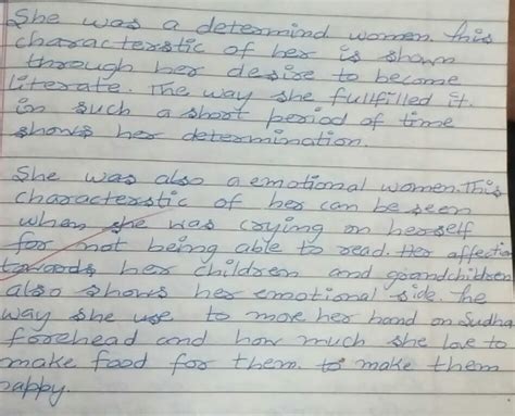 character sketch of grandmother from how i taught my grand mother ...