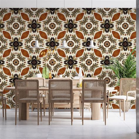 Self Adhesive Floral multicolor kitchen Wallpaper – Paper Plane Design