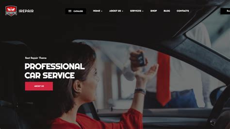 Top 10 Auto Repair Website Templates for Car Repair Website