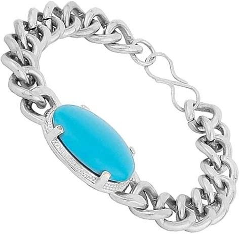 Buy UNIVERSAL Salman khan Silver Coated Bracelet for Men Bracelet ...
