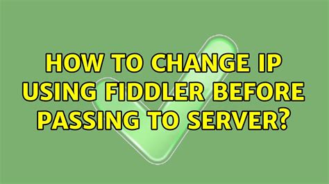 Image result for Fiddler IP Puller Tutorial