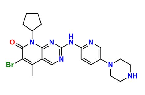6-Desacetyl-6-Bromo Palbociclib | CAS No- 851067-56-6 | Palbociclib 6 ...