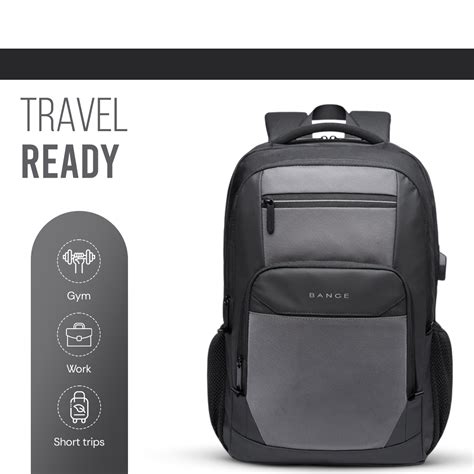 SWISS CUT DESIGN BACKPACK - GREY - 26L – Red Lemon