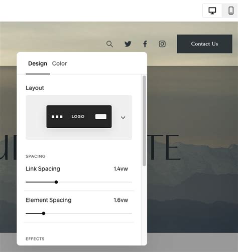 Image result for Squarespace Customize Header CSS