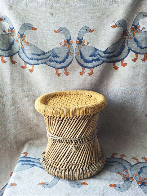Buy Bamboo Stool Online - Mudda Stool - Handmakers