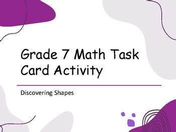Image result for Class VII Activity Task Math
