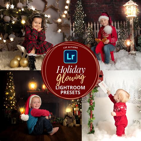 Holiday Glow Lightroom Presets – LSP Actions by Lemon Sky