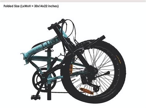 Lujo FoldIt 2.O Medium Type Handlebar Bicycle price, colours, pictures ...