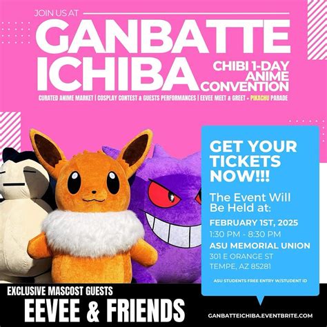 Ganbatte Pop-up | Join us at Ganbatte Ichiba on February 1st at ASU ...