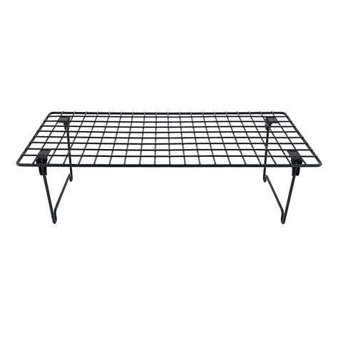 Black Metal Stacking Shoe Riser