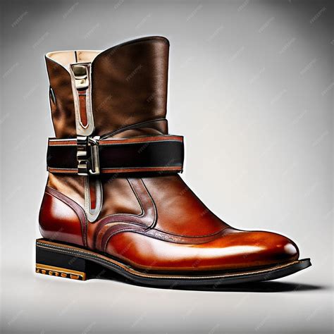 Premium AI Image | a picture of a pair of boots with a belt and buckle