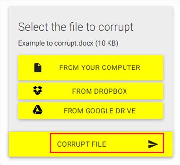Image result for Corrupt File Error Message