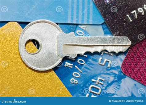 Credit Card and Keys - Security Concept Stock Photo - Image of high ...