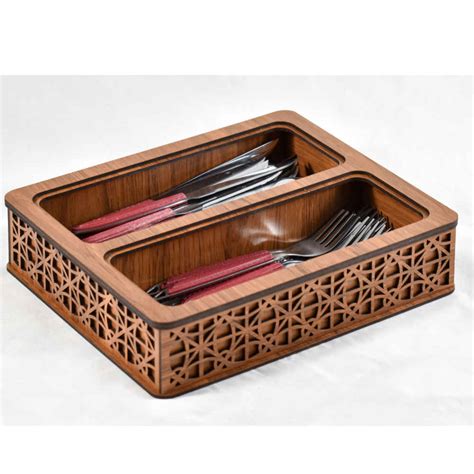 d box 075 Wooden Flatware Storage Chest Model Yas – Woodloart
