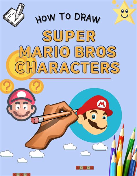 Drawing Tutorial Mario Characters 的图像结果