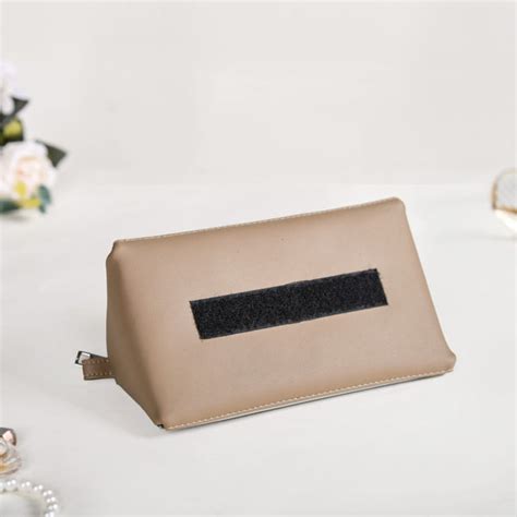 Roll Up Beige Vanity Makeup Pouch Online - Premium Vanity Pouch | Nestasia