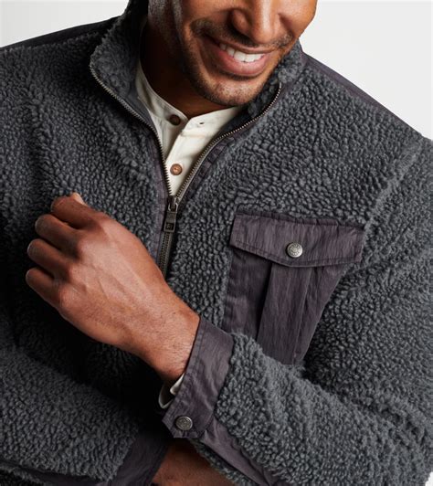 Autumn Pile Fleece Jacket | Men Peter Millar Jackets & Coats • Victorhakim