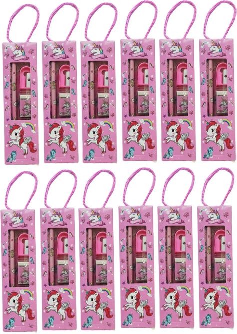 ARTLABEL Pack of 12 Stationery Set Birthday Return Gifts for School ...