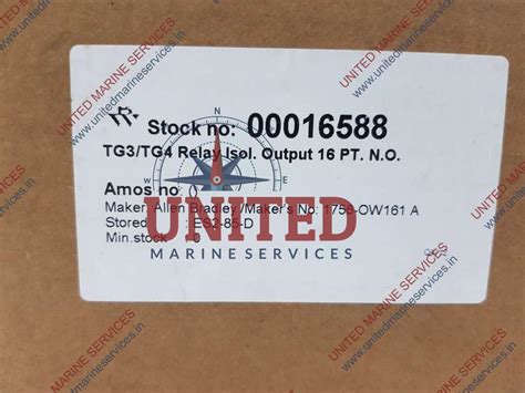 ALLEN BRADLEY CONTROLLOGIX 16 PT DIGITAL RELAY I/O MODULE 1756-OW161 ...