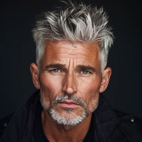 Embrace Your Silver Fox Charm | Grey hair men, Silver fox hair, Best ...
