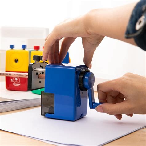 Deli Rotary Pencil Sharpener - SCOOBOO - Deli