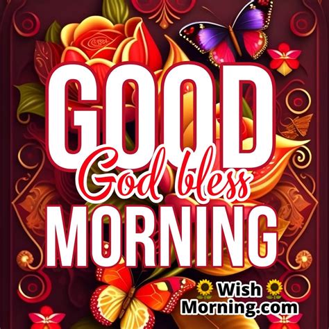 Good Morning God Bless You and Start Your Day with Grace - Wish Morning