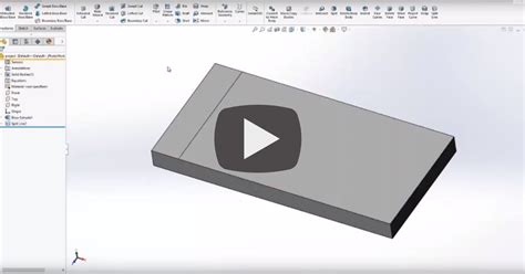 Split Tutorial SolidWorks 的图像结果