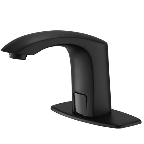 Buy Greenspring Automatic Sensor Touchless Bathroom Sink Faucet Matte ...