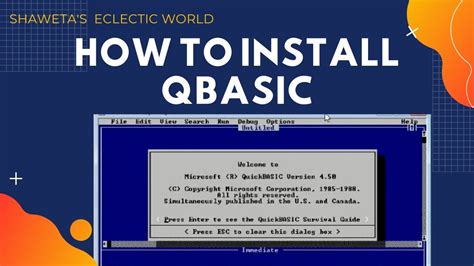 Image result for Q Basic Windows 1.0
