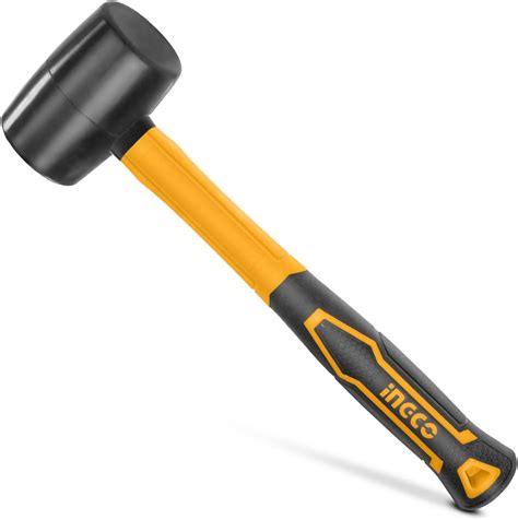 STANLEY STHT57527-8 Rubber Mallet Hammer-450Gms (Yellow & Black ...