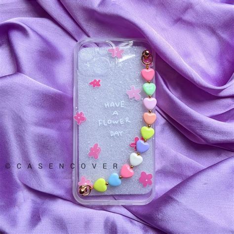 Cute Flower Little Hearts Chain Case – CASE N COVER