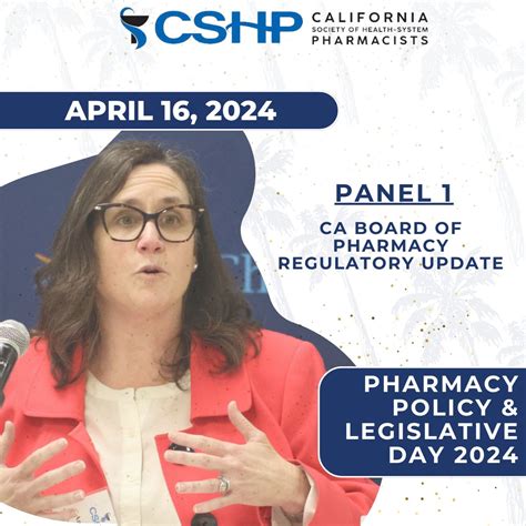 Announcing our 1st Panel for Pharmacy Policy & Legislative Day! Our ...