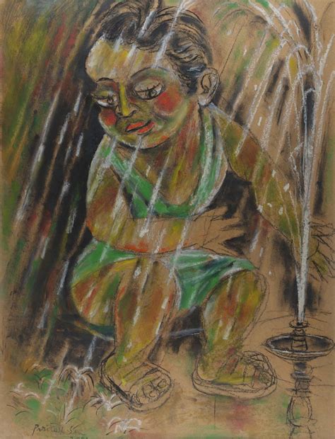 Untitled Little Girl (Set of 2) by Paritosh Sen | Prinseps
