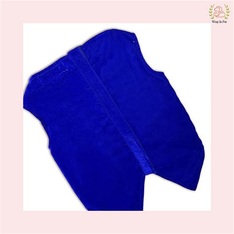 Blue Velvet Tuxedo For Dogs at ₹999 | Shop Dog Birthday Dress – Wrapinfur