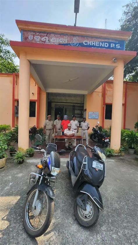 Rourkela police arrest man for scooter theft