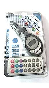 AnianCFM-10 USB Flash Disk FM Modulator with Remote (Black) : Amazon.in ...