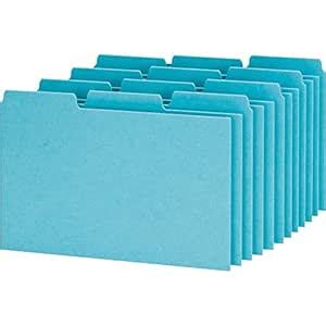 Oxford Index Card Guides with Blank Tabs, 4 x 6 Inches, 1/3 Cut Tabs ...