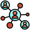 Communities - Free networking icons