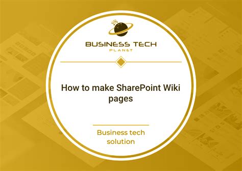 Image result for SharePoint Wiki Page Layout