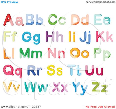 Alphabet Letters Clip Art