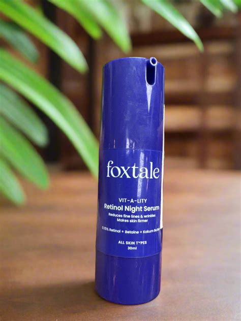 FOXTALE RETINOL NIGHT SERUM – Beautydamodar