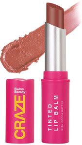 SWISS BEAUTY Craze Tinted Lip Balm Marshmallow - Price in India, Buy ...